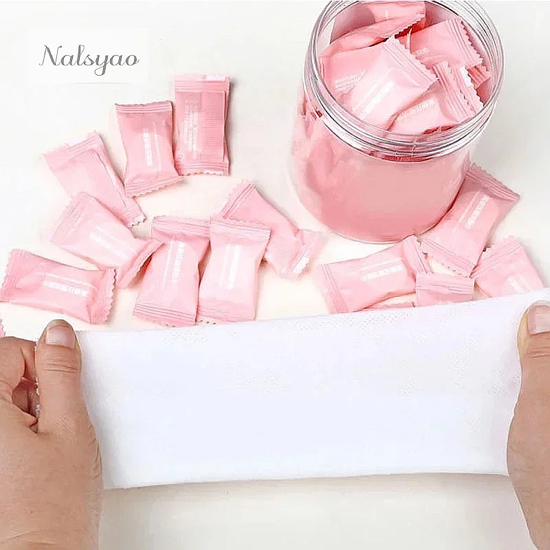 Home Textiles Face Towel - 50pcs Handuk Terkompresi untuk Perjalanan, Handuk
