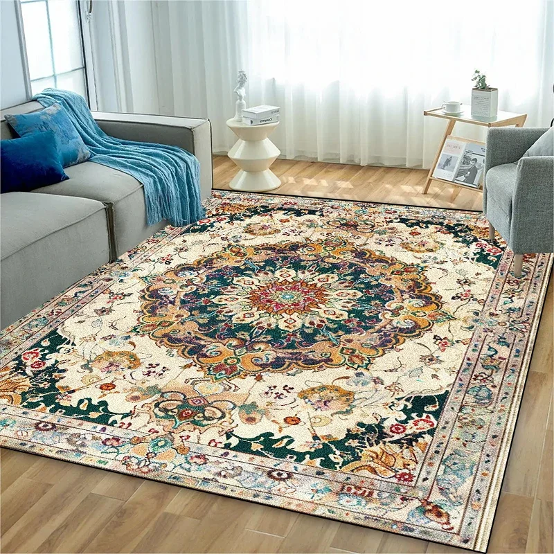 Luxury Home Textiles Usa - Karpet Gaya Persia Vintage Mewah, Karpet