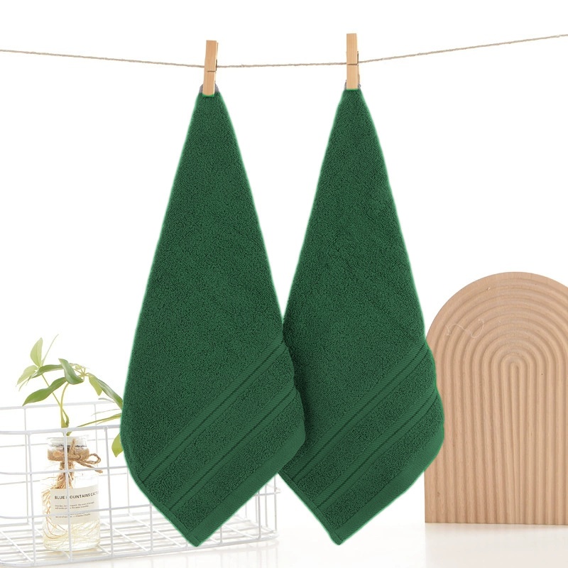 Home Textiles Face Towel - Handuk Tangan Persegi 100% Katun Kain