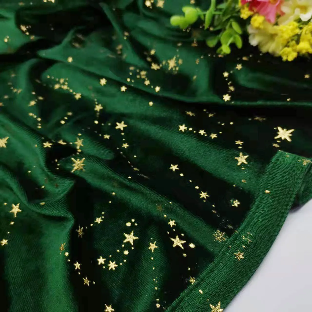 Luxury Home Textiles Usa - Kain Beludru untuk Gaun Cantik Halus