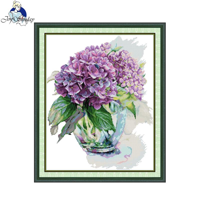 Home Textiles Discount - Joy minggu Kit kruistik Hydrangea HD