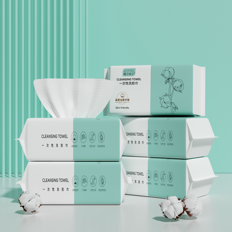 Home Textiles Face Towel - Handuk Wajah Bermotif Mutiara dari Katun