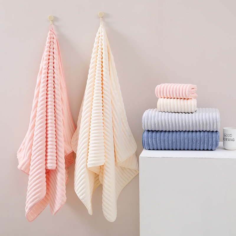 Handuk Mandi Dewasa Bahan Cora - Home Textiles Face Towel ulasan dan harga