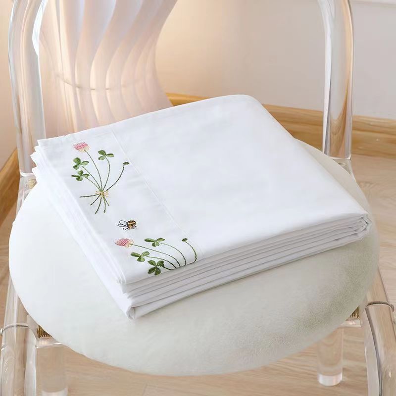 Seprai tempat tidur putih murn - Luxury Home Textiles Usa ulasan dan harga