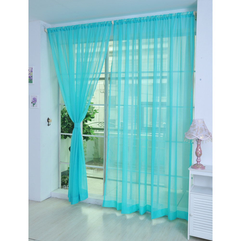 Tirai Tipis Transparan dengan  - Curtain Sheer Voile ulasan dan harga
