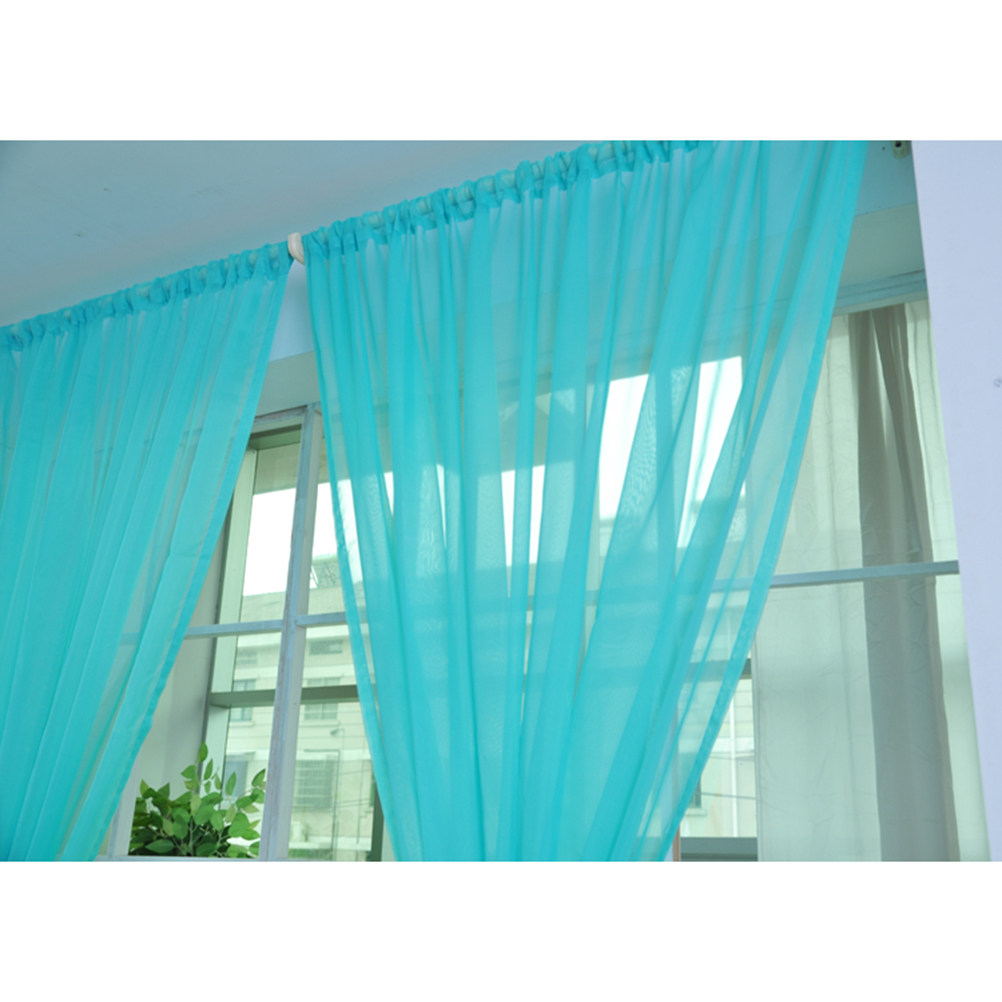 Tirai Tipis Transparan dengan  - Curtain Sheer Voile ulasan dan harga
