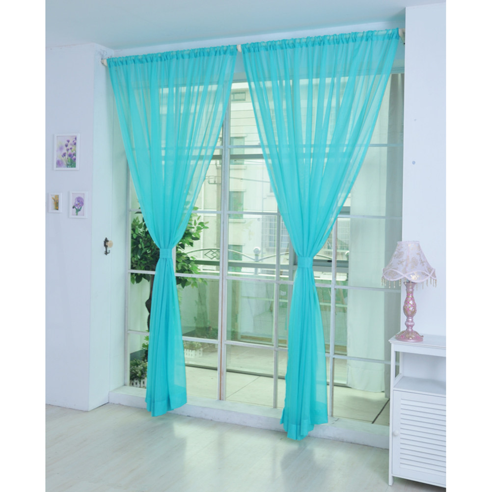Tirai Tipis Transparan dengan  - Curtain Sheer Voile ulasan dan harga