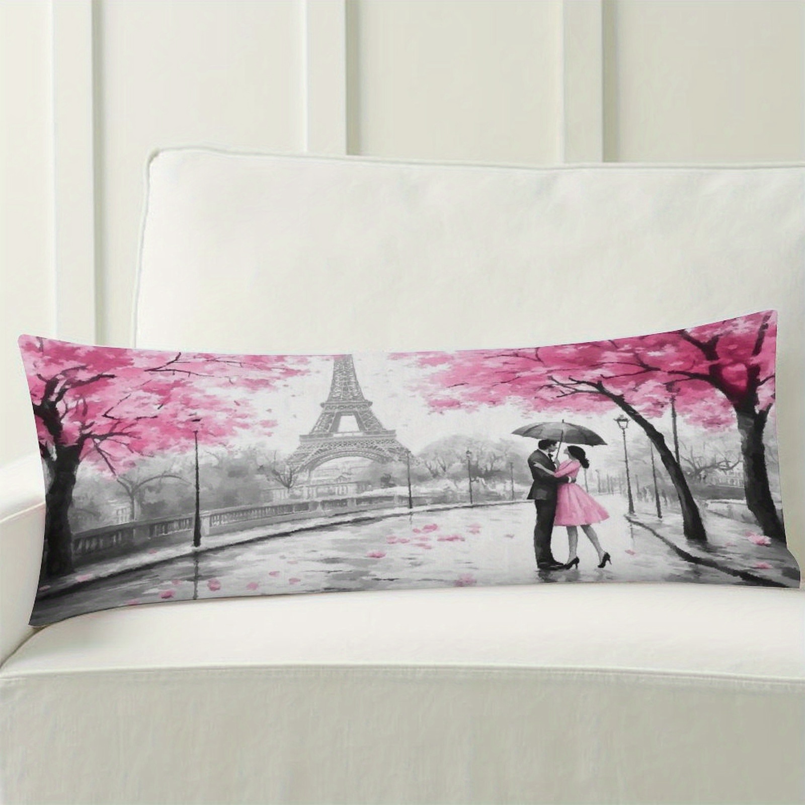 Sarung Bantal Tubuh Bertema Pa - Home Textiles Paris ulasan dan harga