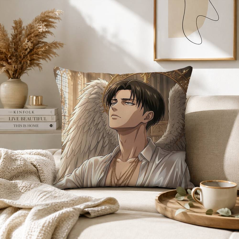 Sarung Bantal Anime Attack On  - Luxury Home Textiles Usa ulasan dan harga