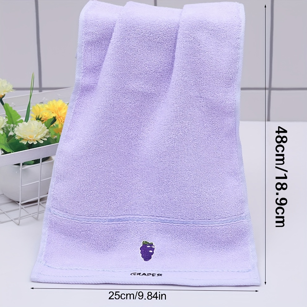 3 Handuk Bermotif Buah Warna A - Home Textiles Face Towel ulasan dan harga